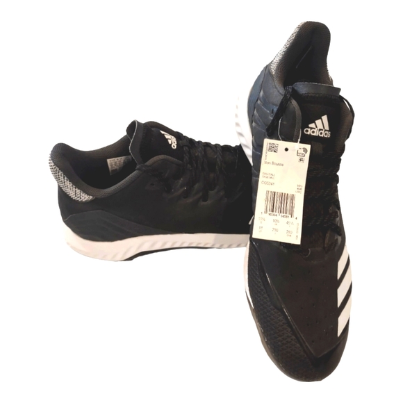 Adidas Men's Icon Bounce Low Metal Baseball Cleats Size 11 Brand New - Picture 11 of 13